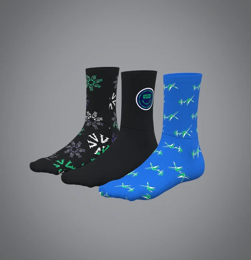 Pack chaussettes Blue Green