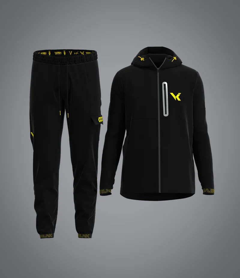 Second Skin Yellow Summit Line Tracksuit Second Skin Yellow Summit Line Tracksuit