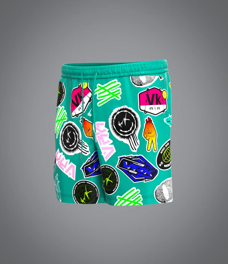 Short Stick The World Green Short Stick The World Green