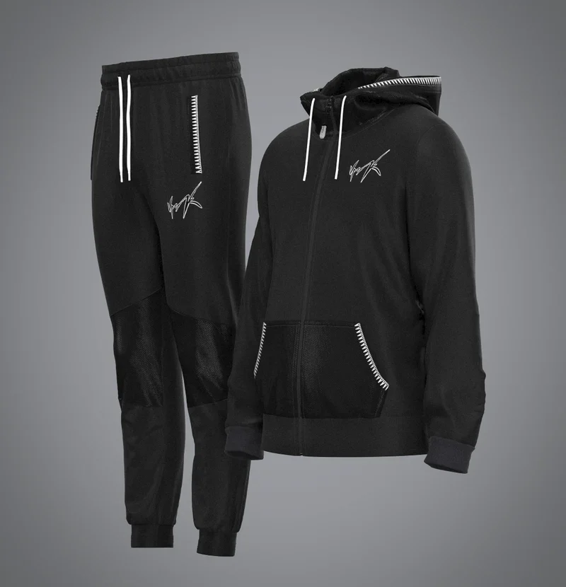 United 2.0 Black Tracksuit