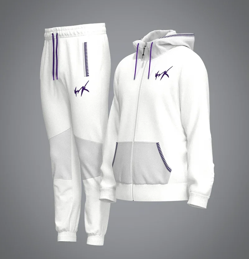 United 2.0 White Tracksuit