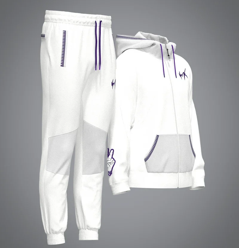 United 2.0 White Tracksuit