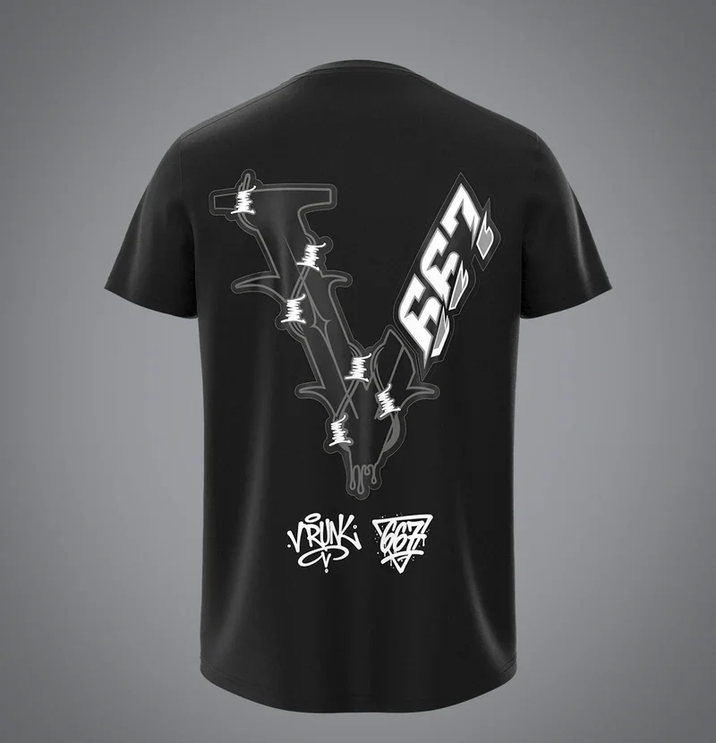 VRUNK X 667 black T-shirt