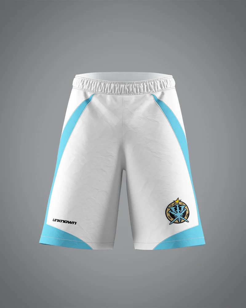 VRUNK X UNKNOWN - TRACK SHORT WHITE VRUNK X UNKNOWN - TRACK SHORT WHITE