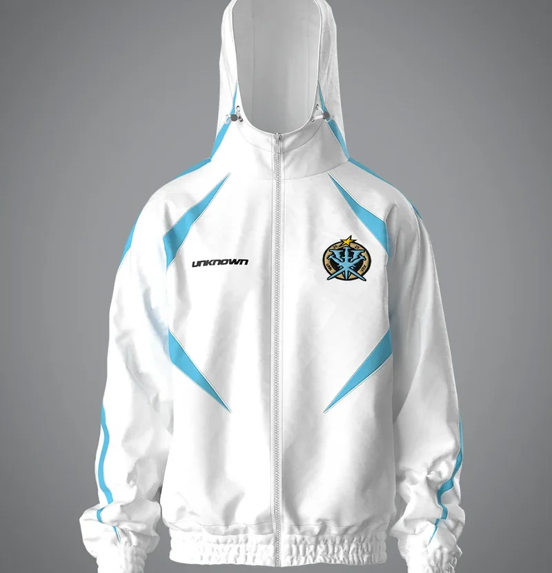 VRUNK X UNKNOWN - TRACK TOP WHITE